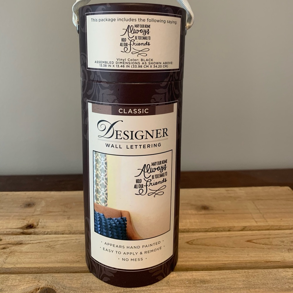 Wall Lettering Application - NWT!